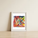 Contemporary Abstractionism — framed, leaning against the wall thumbnail