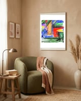 Elocubrations And Movements framed in a tender room thumbnail