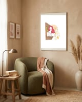 Christel framed in a tender room thumbnail