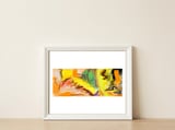 Happy Life 2 — framed, leaning against the wall thumbnail