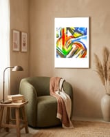 Hope And Strength framed in a tender room thumbnail
