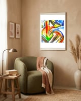 Hope And Strength framed in a tender room thumbnail