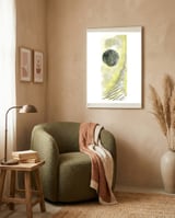 Moon In Eclipse framed in a tender room thumbnail