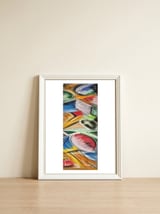 Symeroscope 18 — framed, leaning against the wall thumbnail