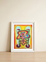 Astrapop 2022 1 — framed, leaning against the wall thumbnail