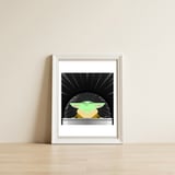Beyond the stars — framed, leaning against the wall thumbnail