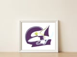 Pérola Amarela — framed, leaning against the wall thumbnail