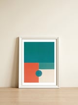 Time Zone Convert 2 — framed, leaning against the wall thumbnail