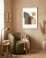 ARCHES AND SUN - 02L framed in a tender room thumbnail