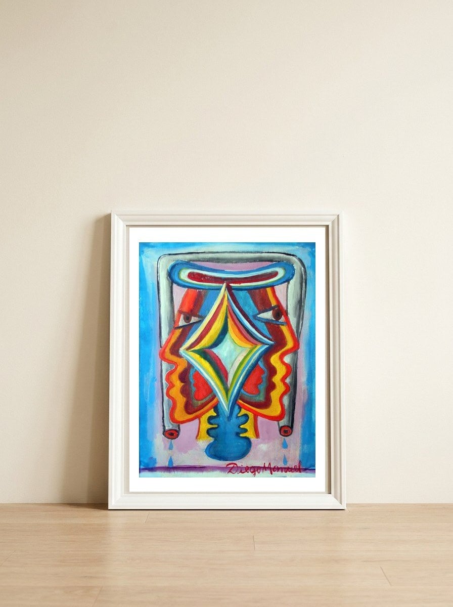 Astrapop 2022 5 — framed, leaning against the wall