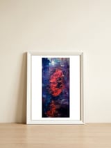 The Lady Waits — framed, leaning against the wall thumbnail