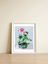 Moroccan Planter — framed, leaning against the wall thumbnail