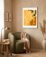 Rise To Peace framed in a tender room thumbnail