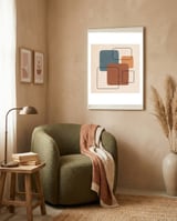 SQUARE SHAPES 02 framed in a tender room thumbnail