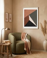 GEOMETRIC SHAPES - N02 framed in a tender room thumbnail