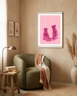 Heelsandsocks framed in a tender room thumbnail
