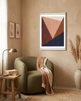 GEOMETRIC SHAPES - S02 framed in a tender room thumbnail