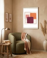 SQUARE SHAPES - RL01 framed in a tender room thumbnail