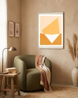 MINIMAL ART - GEOMETRY Y01 framed in a tender room thumbnail