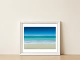 Tropical Beach (2) — framed, leaning against the wall thumbnail