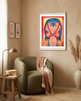 Cabeza De Mujer 6 framed in a tender room thumbnail