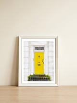 Yellow Door — framed, leaning against the wall thumbnail