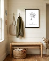 Bloom framed in a relaxed room thumbnail