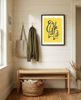 Oh La La framed in a relaxed room thumbnail