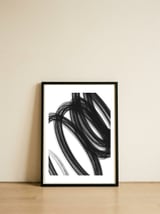 Swirl  — framed, leaning against the wall thumbnail