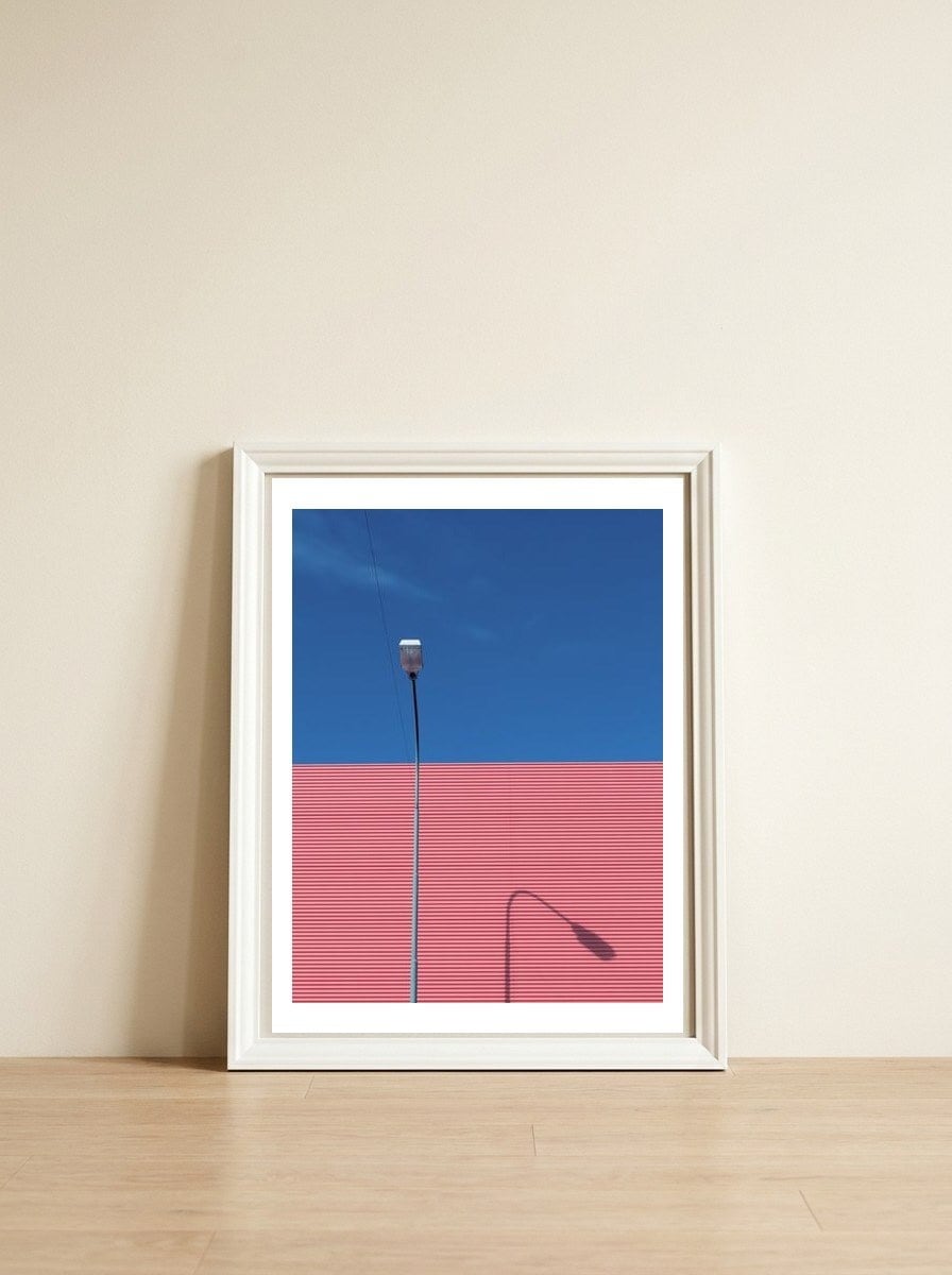 Good And Bad — framed, leaning against the wall