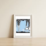 Magnani-mouse meets a friend — framed, leaning against the wall thumbnail