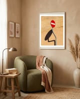 Snake on wall framed in a tender room thumbnail