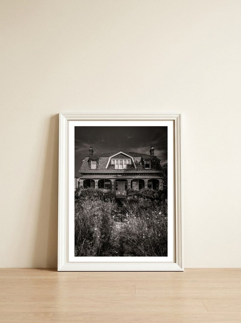 No 1444 Queen St E 2 — framed, leaning against the wall