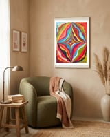 Ondas 2022 4 framed in a tender room thumbnail