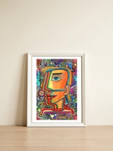 New Graffiti2022 16 — framed, leaning against the wall thumbnail