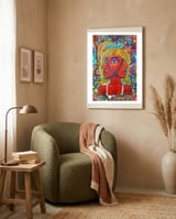New Graffiti2022 17 framed in a tender room thumbnail