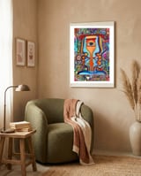 New Graffiti2022 20 framed in a tender room thumbnail