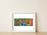Coralina — framed, leaning against the wall thumbnail