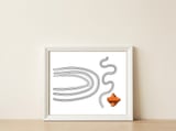 Pepita — framed, leaning against the wall thumbnail