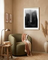 Downtown Toronto Fogfest No 2 framed in a tender room thumbnail