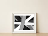 Grey Pie 2 — framed, leaning against the wall thumbnail