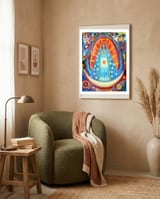 Virgen De Lujan B framed in a tender room thumbnail