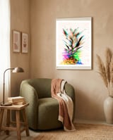 Pineapple Glitch framed in a tender room thumbnail