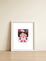 Frida 55 Rgb — framed, leaning against the wall thumbnail