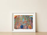 17 De Octubre — framed, leaning against the wall thumbnail