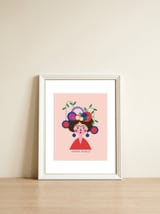 Frida 22 Rgb — framed, leaning against the wall thumbnail
