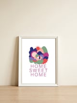 Home Sweet Home 222 Rgb — framed, leaning against the wall thumbnail
