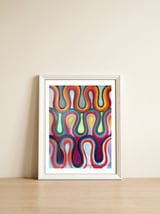 Ondas 2022 8 — framed, leaning against the wall thumbnail