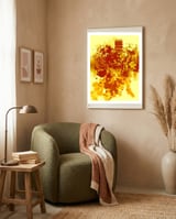 Pigmentos 2 Km framed in a tender room thumbnail