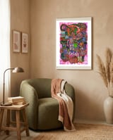 New Graffiti2022 55 framed in a tender room thumbnail